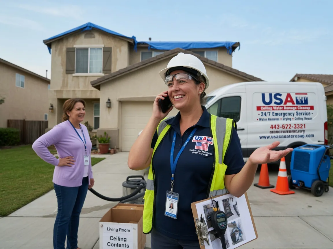 Ceiling Water Damage Restoration Pixley, CA FAQs